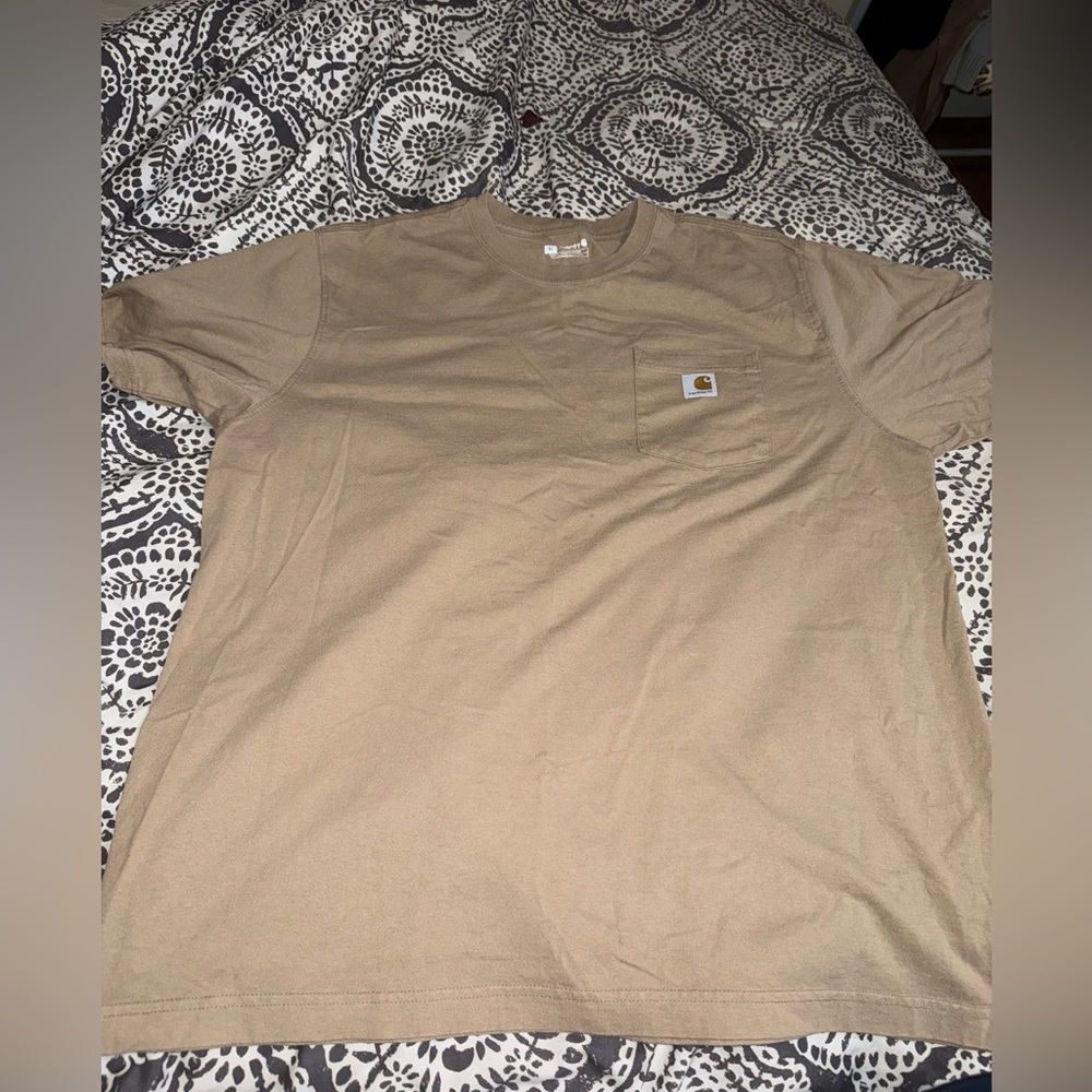 Carhartt Tan Short Sleeve Tee